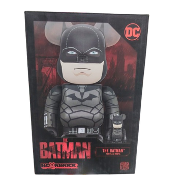 Medicom Toy BE@RBRICK - The Batman 100% & 400% Bearbrick Bear Brick